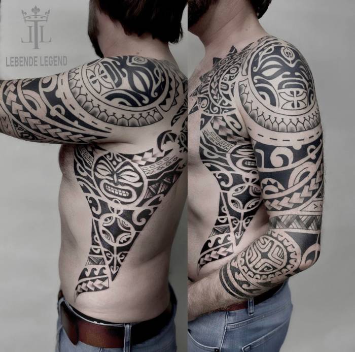 maori tattoo shoulder